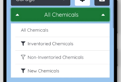 Inventory Display Drop-down